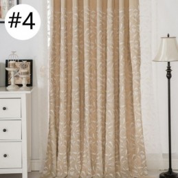 Rideau Occultant En Coton Sur Mesure, Motif Vigne Brodée, Style Nordique, Pour Salon Et Chambre À Coucher