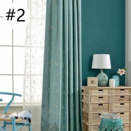 Rideau Occultant En Coton Brodé Sur Mesure, Style Nordique, Pour Salon Et Chambre À Coucher