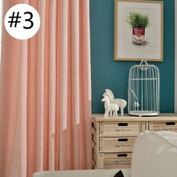 Rideau Occultant En Coton Brodé Sur Mesure, Style Nordique, Pour Salon Et Chambre À Coucher