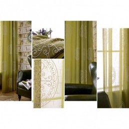 Rideau Brodé En Coton Sur Mesure, Style Nordique Occultant, Idéal Pour Le Salon Ou La Chambre À Coucher