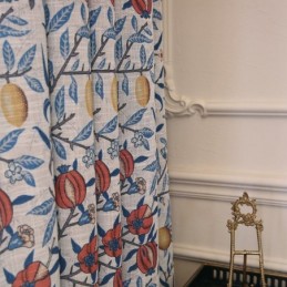 Rideau Imprimé Végétal Sur Mesure, Rideau Occultant Minimaliste Pour Salon Et Chambre À Coucher
