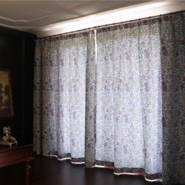Rideau Imprimé Végétal Sur Mesure, Rideau Occultant Minimaliste Pour Salon Et Chambre À Coucher