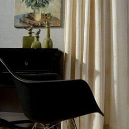 Rideau Occultant Sur Mesure Brodé Style Nordique Pour Salon Et Chambre À Coucher