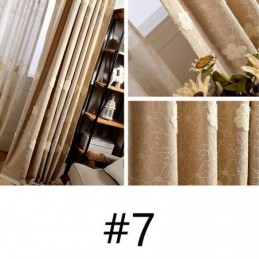 Rideau Occultant Nordique En Coton Et Lin, Sur Mesure, Broderie Florale, Pour Salon Et Chambre À Coucher