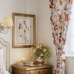 Rideau Imprimé Plantes, Rideau Sur Mesure, Rideaux Occultants À Isolation Thermique Pour Salon Et Chambre À Coucher