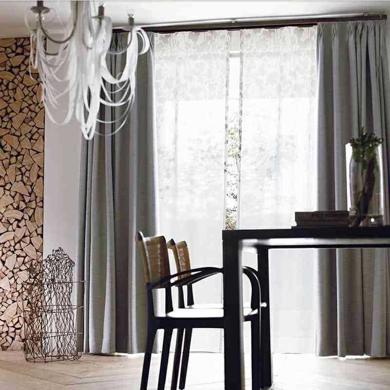 Rideaux Occultants Modernes En Lin De Couleur Unie, De Qualité Supérieure, Sur Mesure, Pour Salon Et Salle À Manger