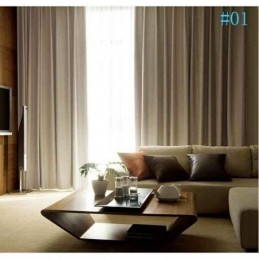 Rideaux Occultants Modernes En Lin De Couleur Unie, De Qualité Supérieure, Sur Mesure, Pour Salon Et Salle À Manger
