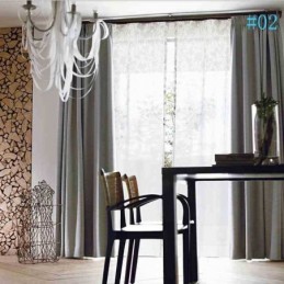 Rideaux Occultants Modernes En Lin De Couleur Unie, De Qualité Supérieure, Sur Mesure, Pour Salon Et Salle À Manger
