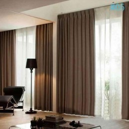 Rideaux Occultants Modernes En Lin De Couleur Unie, De Qualité Supérieure, Sur Mesure, Pour Salon Et Salle À Manger