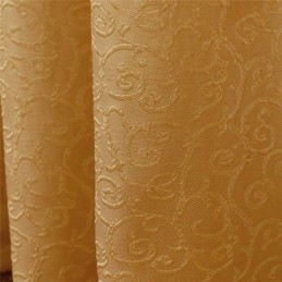 Rideau En Voile Classique Sur Mesure, Panneau De Rideau De Style Campagnard, Magnifique Branche De Fleurs Jacquard