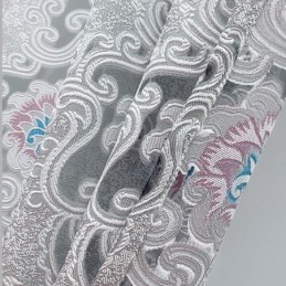 Rideau Occultant Brodé Sur Mesure, Style Européen, Motif Floral, Pour Salon