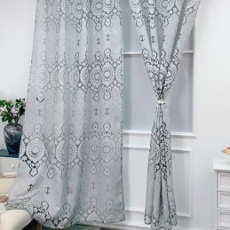 Rideaux Brodés Européens, Rideaux Occultants Sur Mesure Pour Salon Et Chambre À Coucher