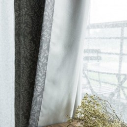 Rideau Sur Mesure Rideau Imprimé Feuilles Rideaux Occultants Américains