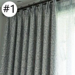 Rideau Sur Mesure Rideau Imprimé Feuilles Rideaux Occultants Américains