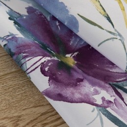 Rideau Sur Mesure Rideau Imprimé Floral Rideaux Semi-Occultants Américains