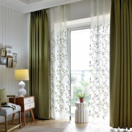 Rideau Nordique Moderne De Couleur Unie, Rideau Sur Mesure En Soie Noire, Rideaux Occultants En Coton Et Lin