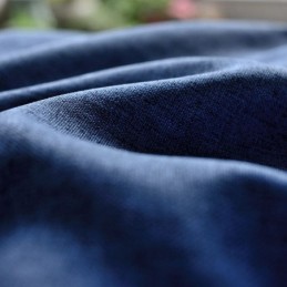 Rideau Nordique Moderne De Couleur Unie, Rideau Sur Mesure En Soie Noire, Rideaux Occultants En Coton Et Lin