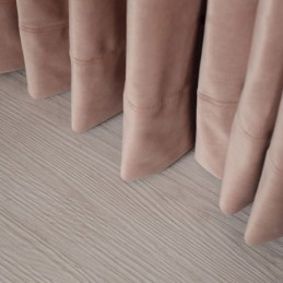Rideau Occultant Max Sur Mesure, Imitation Velours, Couleur Unie, Pour Chambre À Coucher