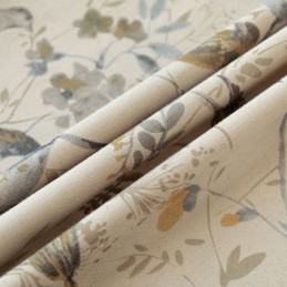 Rideau Occultant Nordique En Lin Sur Mesure, Imprimé Végétal, Pour Salon Et Chambre À Coucher