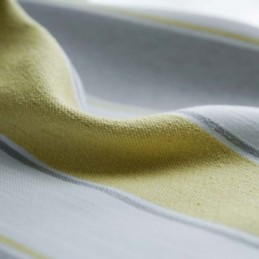 Rideau Jacquard Moderne Nordique Sur Mesure, Rayures Contrastées, Tissu Pour Salon, Chambre À Coucher, Bureau