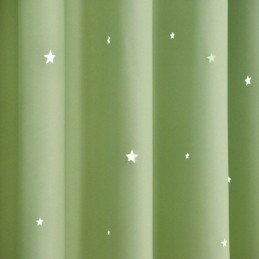 Rideau Créatif Moderne Sur Mesure, Rideau Solide Creux En Forme D'Étoile