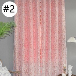 Rideau Occultant De Style Nordique Sur Mesure, Tissu Jacquard Végétal, Fil Intégré