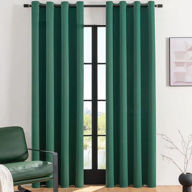 Rideaux Occultants De Couleur Unie De Style Nordique Pour Salon Et Chambre À Coucher