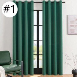 Rideaux Occultants De Couleur Unie De Style Nordique Pour Salon Et Chambre À Coucher