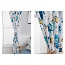 Rideaux Occultants Imprimés Floraux De Style Nordique Pour Salon Et Chambre À Coucher