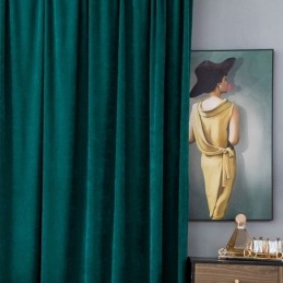 Rideaux Occultants En Chenille De Couleur Unie, Style Nordique, Pour Salon Et Chambre À Coucher