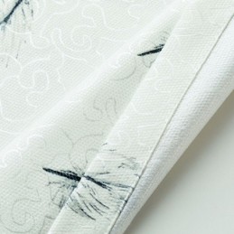 Rideaux Occultants À Imprimé Plumes Nordiques Pour Salon Et Chambre À Coucher