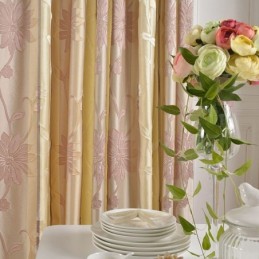 Rideaux Occultants Nordiques En Jacquard Floral, Sur Mesure, Pour Salon Et Chambre À Coucher
