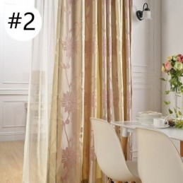 Rideaux Occultants Nordiques En Jacquard Floral, Sur Mesure, Pour Salon Et Chambre À Coucher