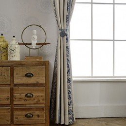 Rideaux Occultants Nordiques En Jacquard Pour Salon Et Chambre À Coucher