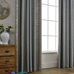 Rideaux Occultants Nordiques En Jacquard Pour Salon Et Chambre À Coucher