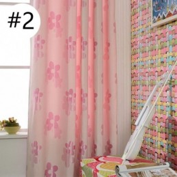 Rideau Occultant Sur Mesure En Jacquard À Fleurs Nordiques Pour Salon Et Chambre À Coucher