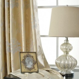 Rideaux Occultants De Style Européen, Rideau Jacquard Floral, Rideau Sur Mesure Pour Salon Et Chambre À Coucher