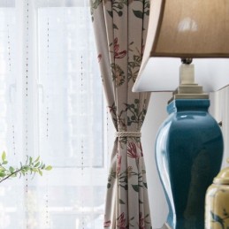 Rideau Occultant Nordique En Coton Et Lin, Sur Mesure, Imprimé Végétal, Pour Salon Et Chambre À Coucher