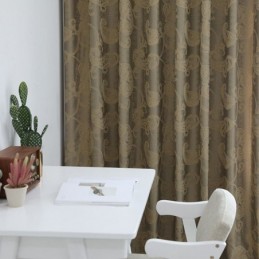 Rideau Occultant Sur Mesure En Jacquard Nordique Pour Salon Et Chambre À Coucher