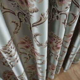 Rideaux Occultants Européens À Motifs Jacquard Pour Salon Et Chambre À Coucher