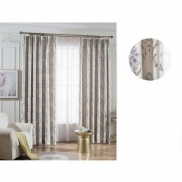 Rideaux Occultants Européens À Motifs Jacquard Pour Salon Et Chambre À Coucher