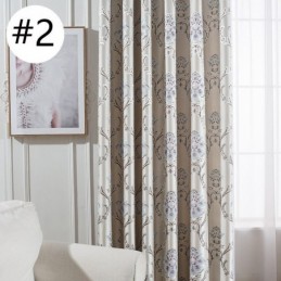 Rideaux Occultants Européens À Motifs Jacquard Pour Salon Et Chambre À Coucher