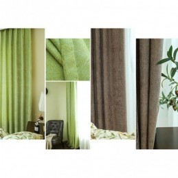 Rideau Occultant Sur Mesure, Style Nordique, Couleur Unie, Jacquard, Pour Salon Et Chambre À Coucher