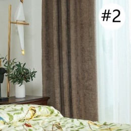 Rideau Occultant Sur Mesure, Style Nordique, Couleur Unie, Jacquard, Pour Salon Et Chambre À Coucher