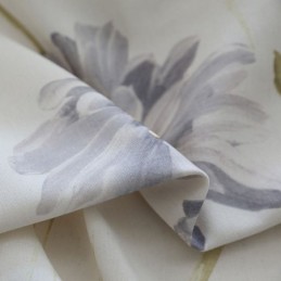 Rideaux Occultants Nordiques En Coton Imprimé Floral Pour Fenêtre
