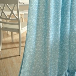 Rideau Occultant En Coton Sur Mesure, Imprimé Floral Nordique, Pour Salon Et Chambre À Coucher