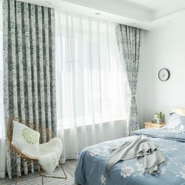 Rideaux Occultants Imprimés Nordiques Pour Salon Et Chambre À Coucher