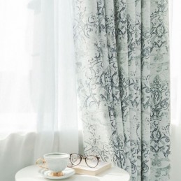 Rideaux Occultants Imprimés Nordiques Pour Salon Et Chambre À Coucher