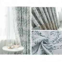 Rideaux Occultants Imprimés Nordiques Pour Salon Et Chambre À Coucher