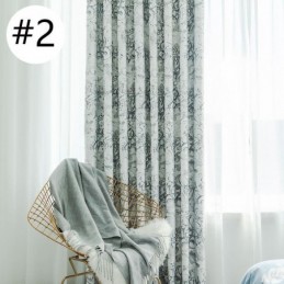 Rideaux Occultants Imprimés Nordiques Pour Salon Et Chambre À Coucher